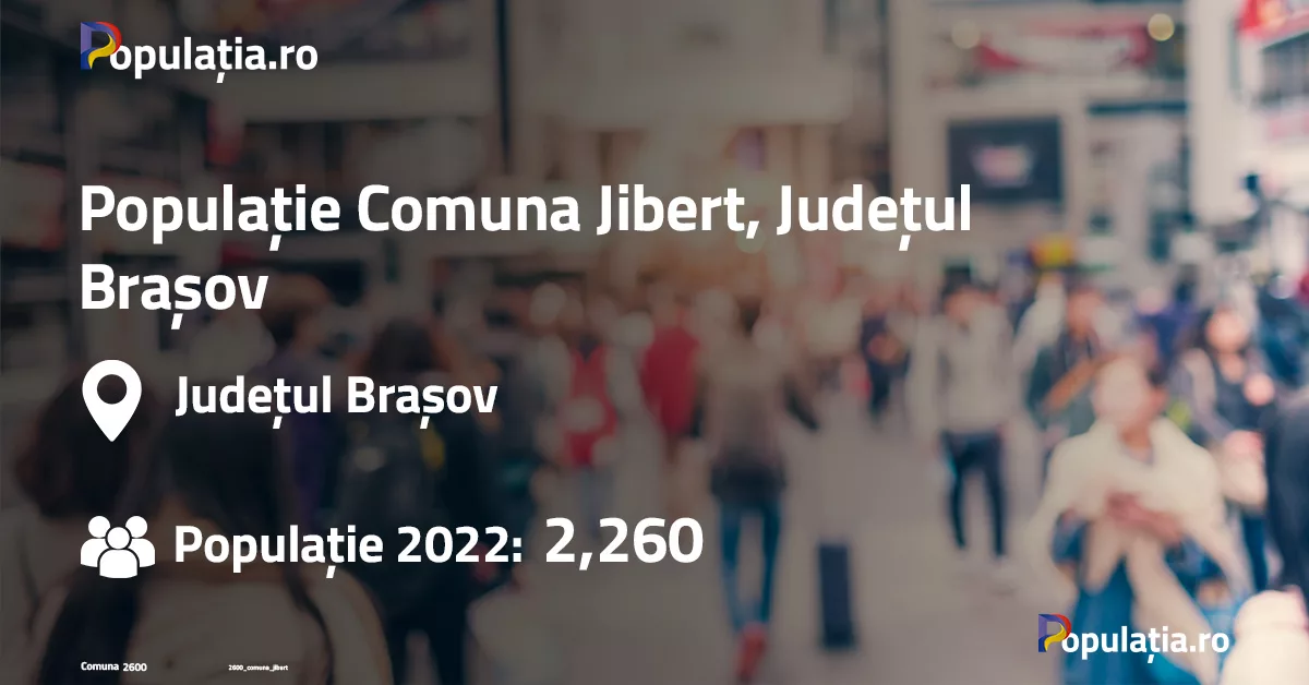 Populație Comuna Jibert