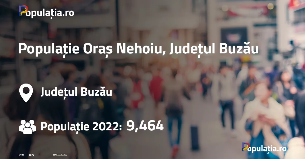 Populație Oraș Nehoiu