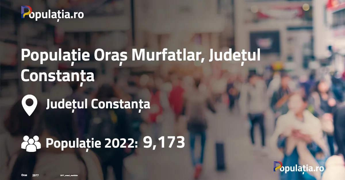 Populație Oraș Murfatlar